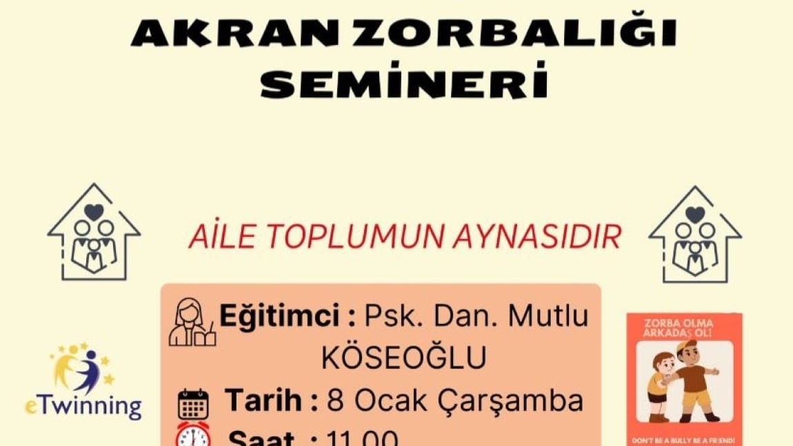 AKRAN ZORBALIĞI KONULU EĞİTİM 